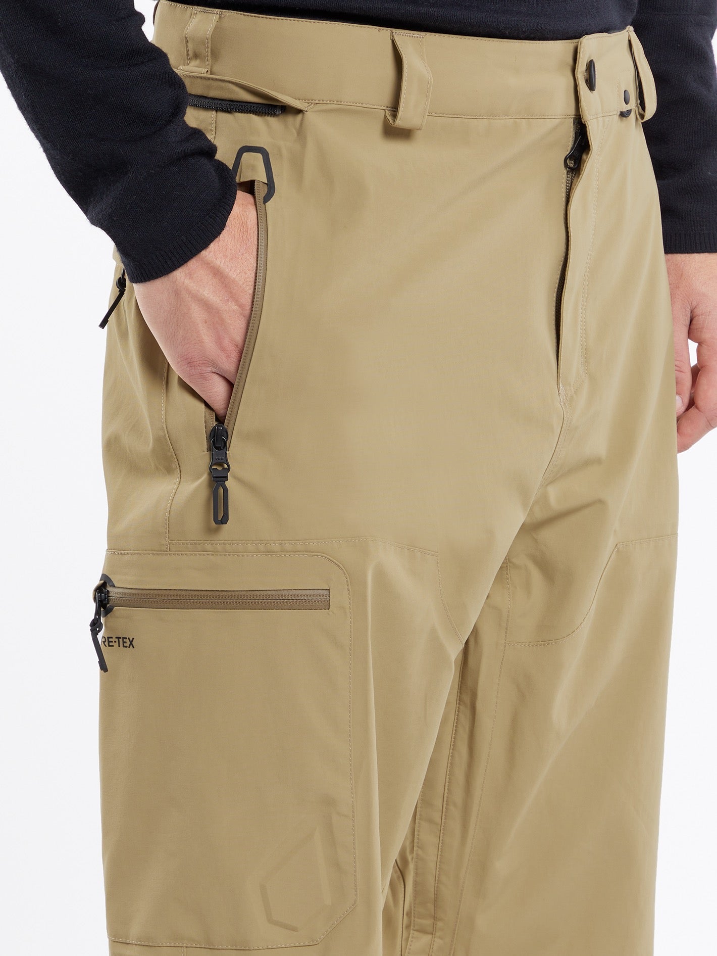 Pantalón de Gore-Tex L - DARK KHAKI - Hombre - Volcom España