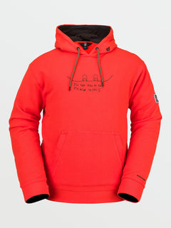 Jla Fleece Hoodie - ORANGE (G4152202_ORG) [F]