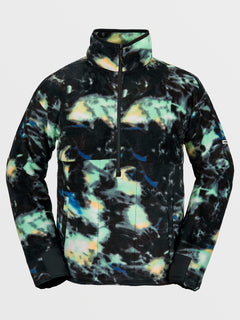 Polar Mock 1/2 Zip Sweatshirt - SPRITZ BLACK (G4152405_SPB) [F]