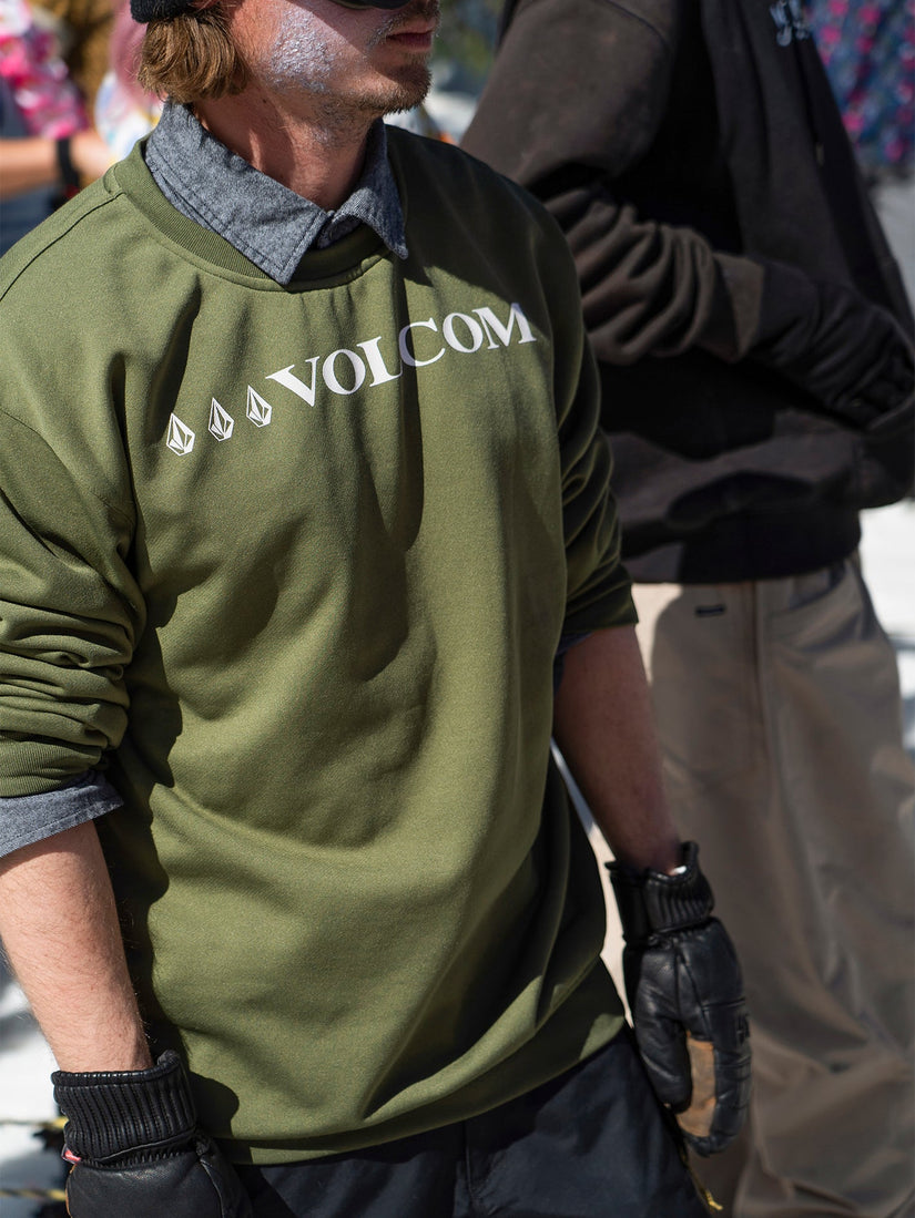 Core Hydro Crew Sweatshirt  - MILITARY (G4652402_MIL) [53]