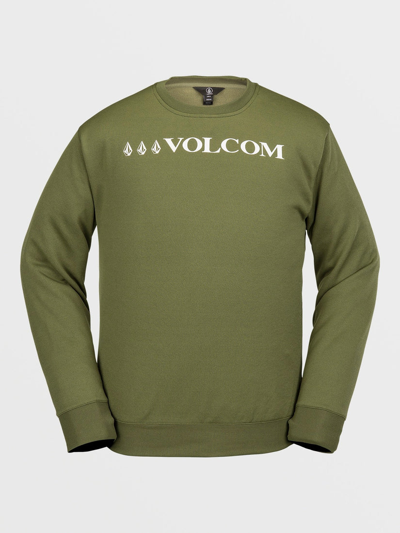 Core Hydro Crew Sweatshirt  - MILITARY (G4652402_MIL) [F]