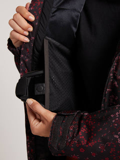 Chaqueta de snow Shadow Ins  - Black Floral Print