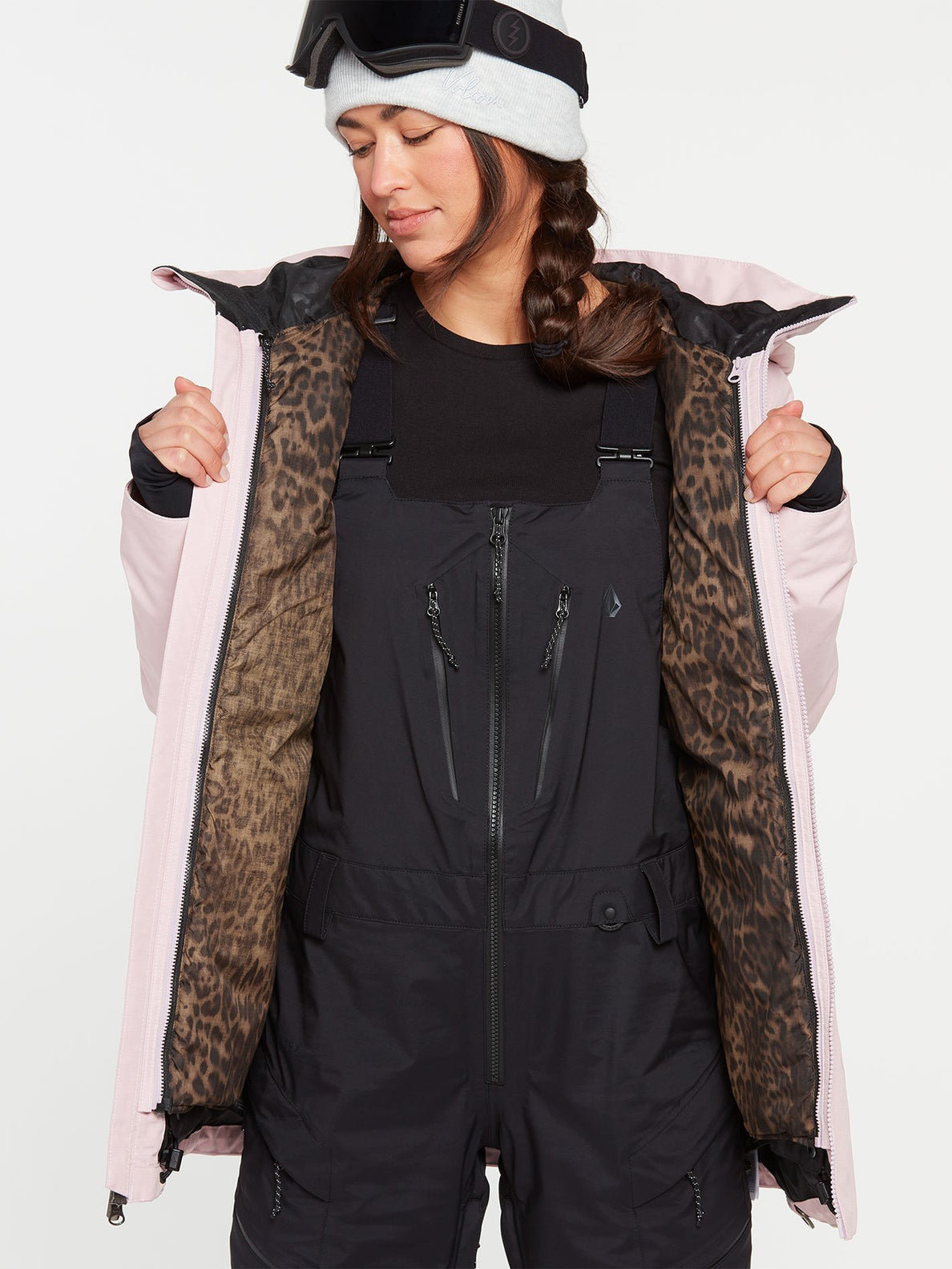 Chaqueta Gore-Tex 3 en 1 Iris - HAZEY PINK