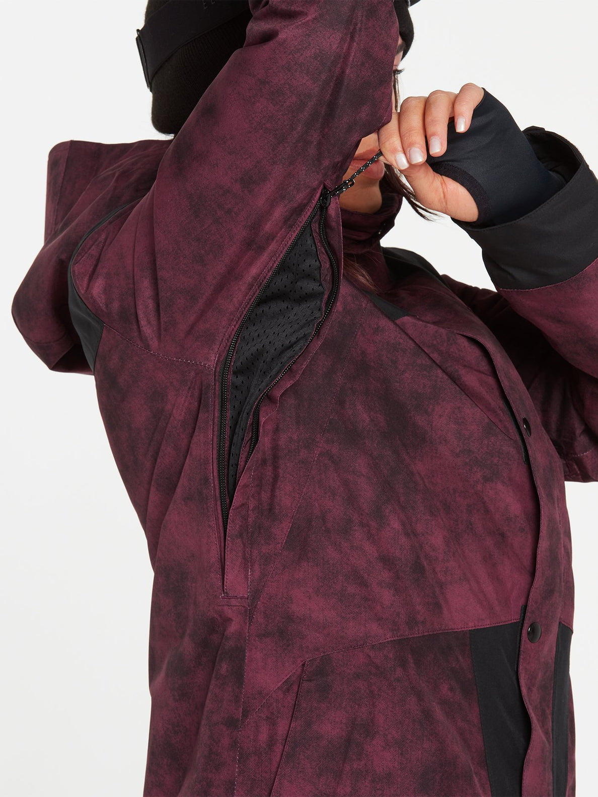 Ell Insulated Gore-Tex Jacket - ACID MERLOT (H0452203_ACM) [32]