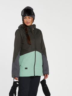 Strayer Insulated Jacket - BLACK GREEN (H0452211_BGR) [01]