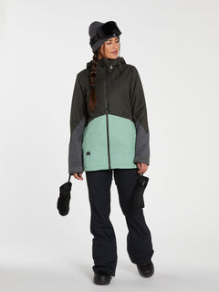 Strayer Insulated Jacket - BLACK GREEN (H0452211_BGR) [100]