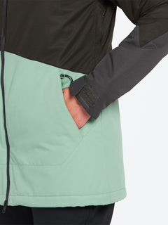 Strayer Insulated Jacket - BLACK GREEN (H0452211_BGR) [15]