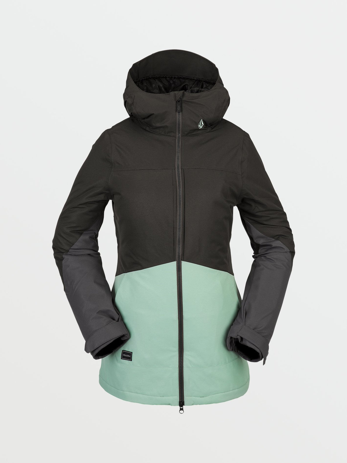 Strayer Insulated Jacket - BLACK GREEN (H0452211_BGR) [F]