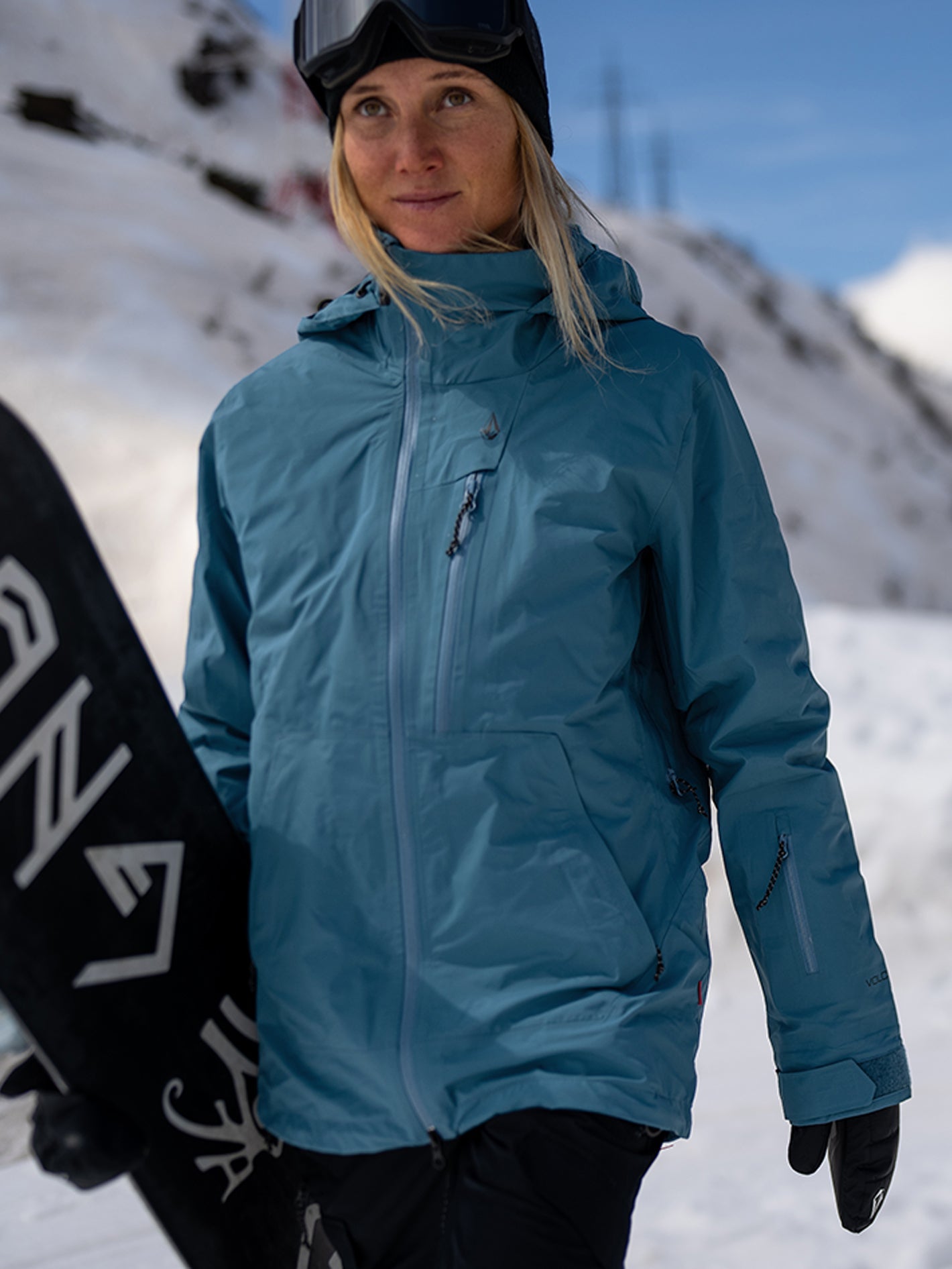 Chaqueta Nya Tds Infrared Gore-Tex - Petrol Blue | Volcom España