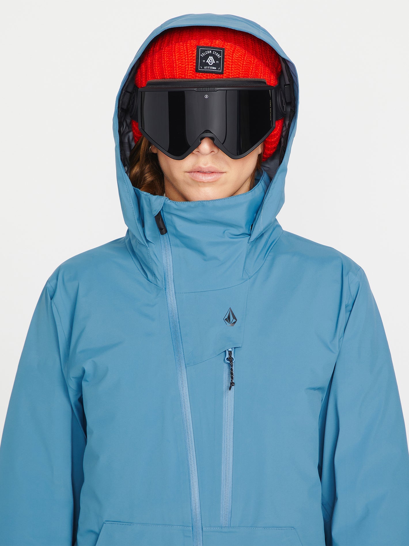 VOLCOM NYA TDS GORE-TEX JACKET BGR サイズS Chaqueta Nya Tds Infrared Gore-Tex - Petrol Blue | Volcom España