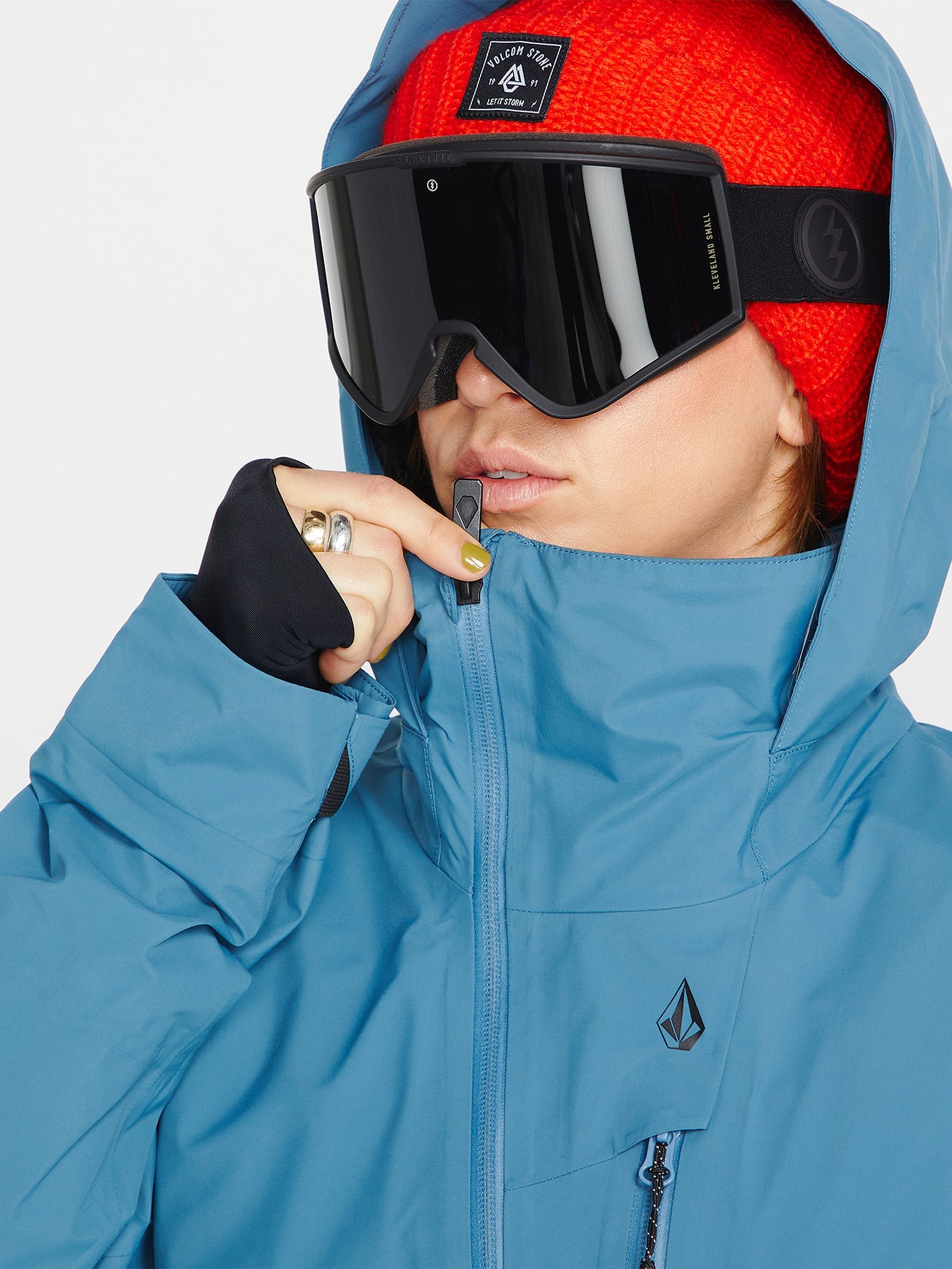 Chaqueta Nya Tds Infrared Gore-Tex - Petrol Blue | Volcom España