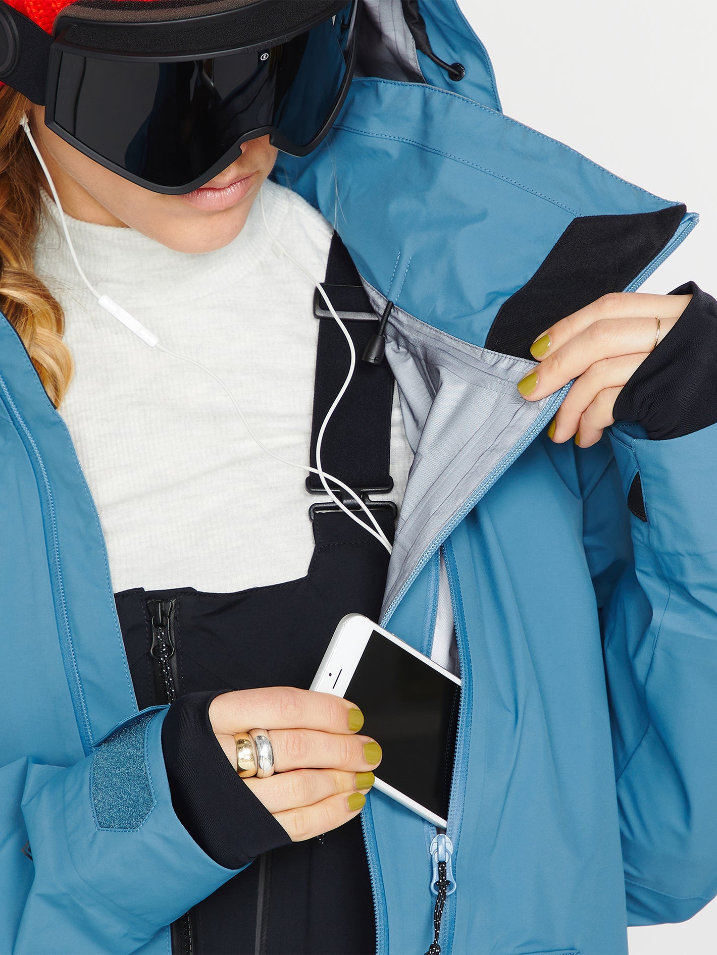 Chaqueta Nya Tds Infrared Gore-Tex - Petrol Blue | Volcom España