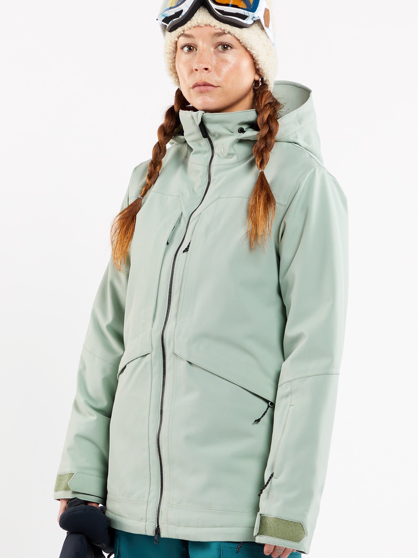 Chaqueta Shelter 3D Stretch - SAGE FROST - Mujer - Volcom España