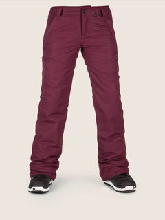 Pantalones de nieve Frochickie - MERLOT