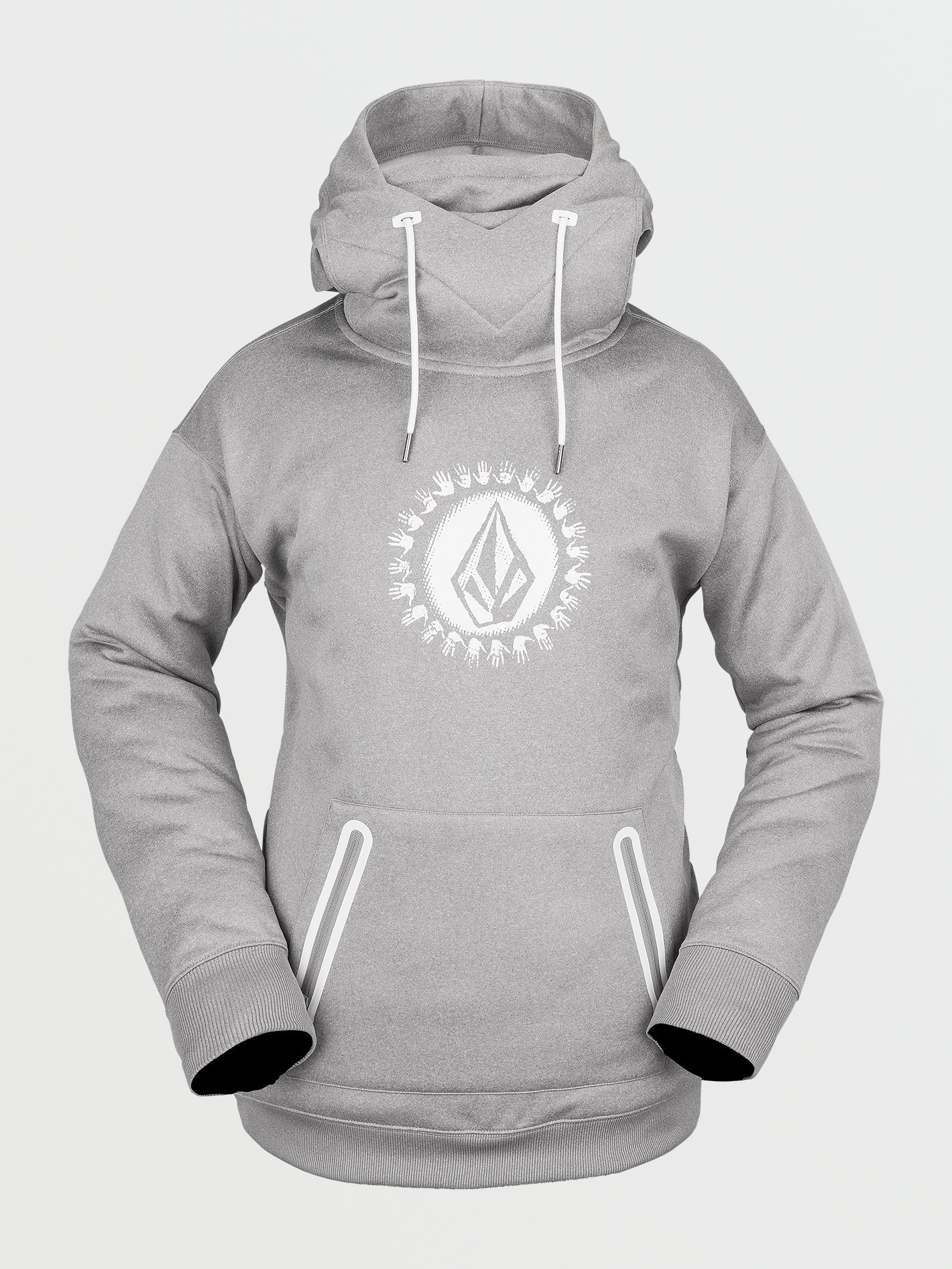 Sweat à capuche V.Co Air Layer Thermal - BLACK - Femme - France