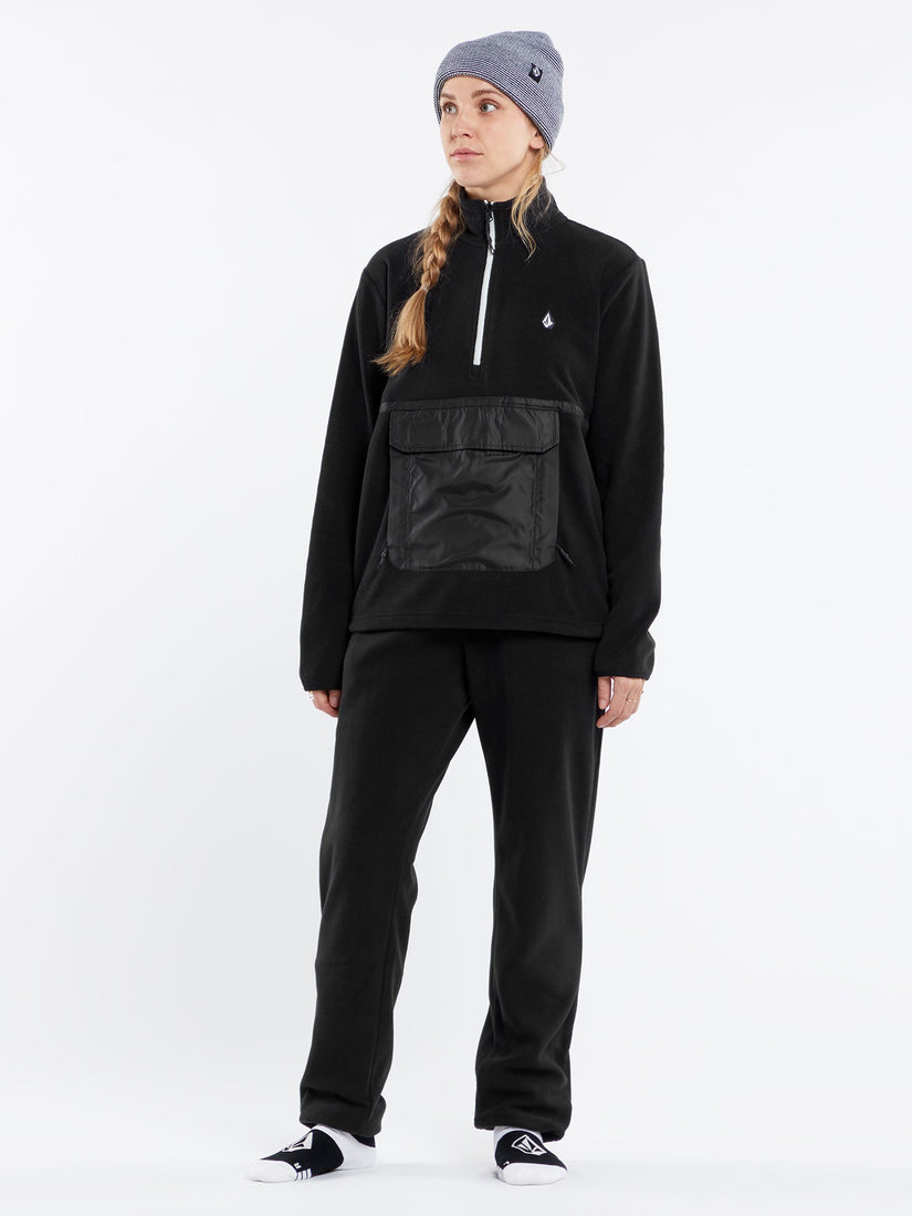 Polar Half-Zipped Sweatshirt - BLACK (H4152401_BLK) [48]