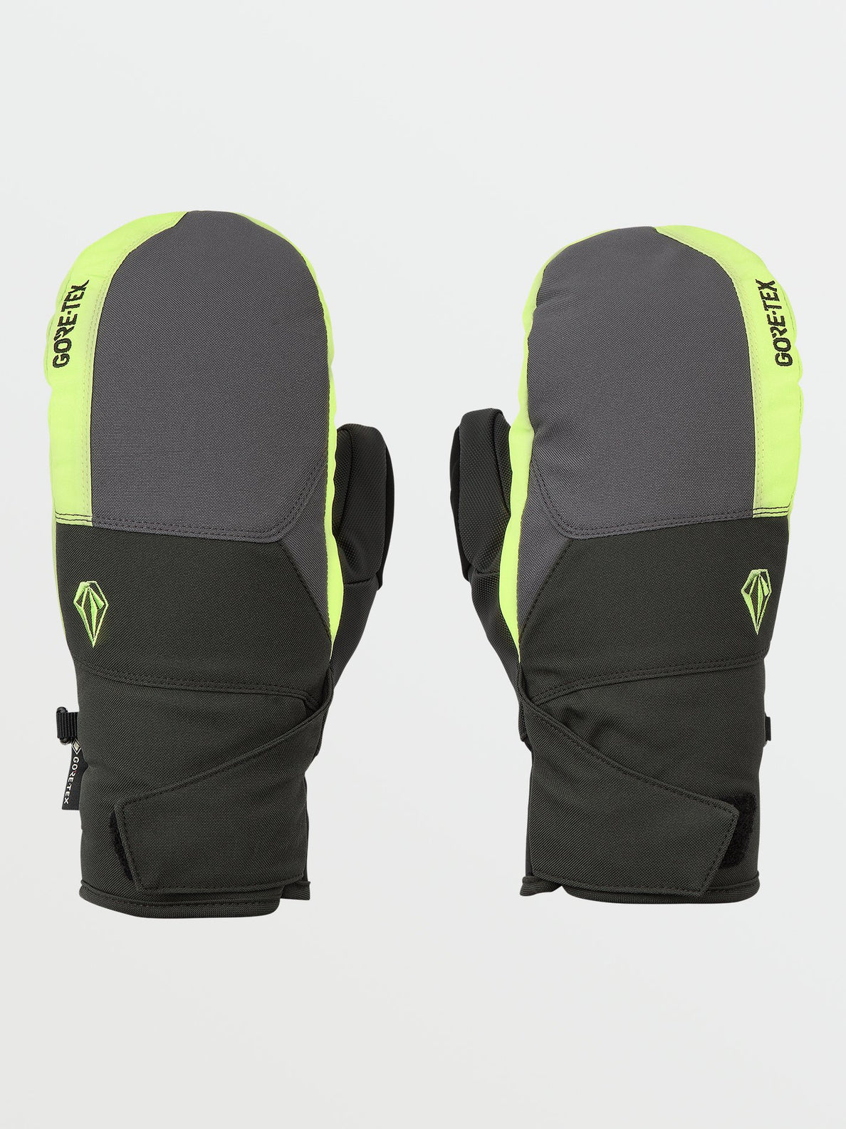 Stay Dry Gore-Tex Mittens - BLACK GREEN (J6852204_BGR) [F]