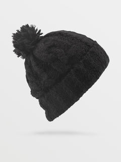 Leaf Beanie - BLACK (K5852203_BLK) [B]