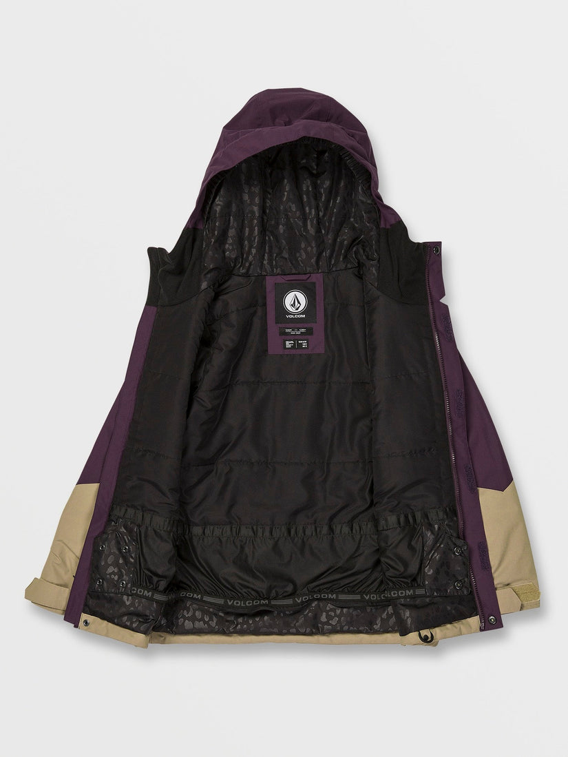 Sass'N'Fras Insulated Jacket - BLACKBERRY - (KIDS) (N0452402_BRY) [21]