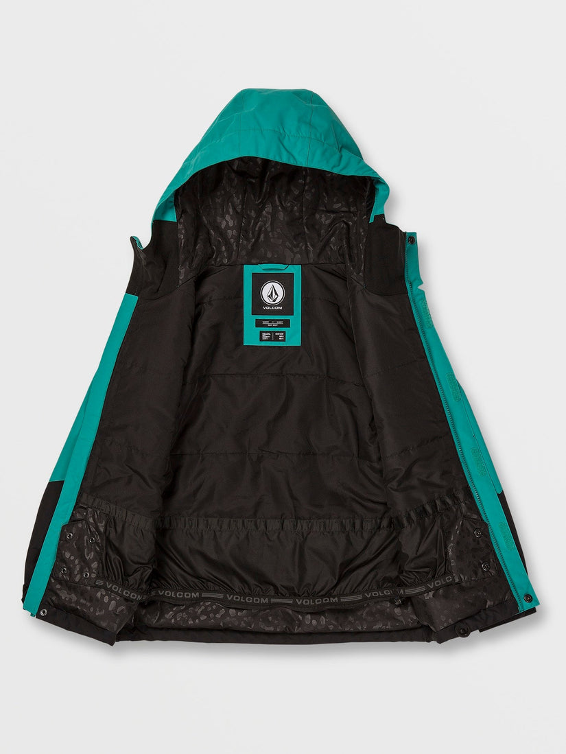 Sass'N'Fras Insulated Jacket - VIBRANT GREEN - (KIDS) (N0452402_VBG) [21]