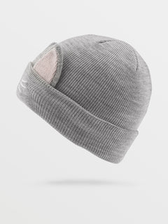 Snow Creature Beanie - HEATHER GREY - (KIDS) (NN5852200_HGR) [B]