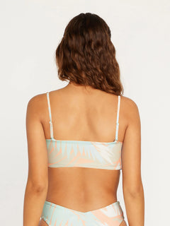 Palm Shell Tube Bikini Top - MELON (O1212302_MEL) [B]