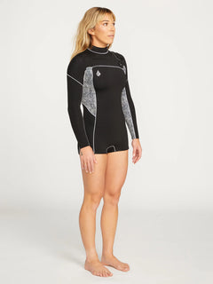 2Mm Long Sleeve Chest Zip Wetsuit - BLACK (O9512308_BLK) [11]