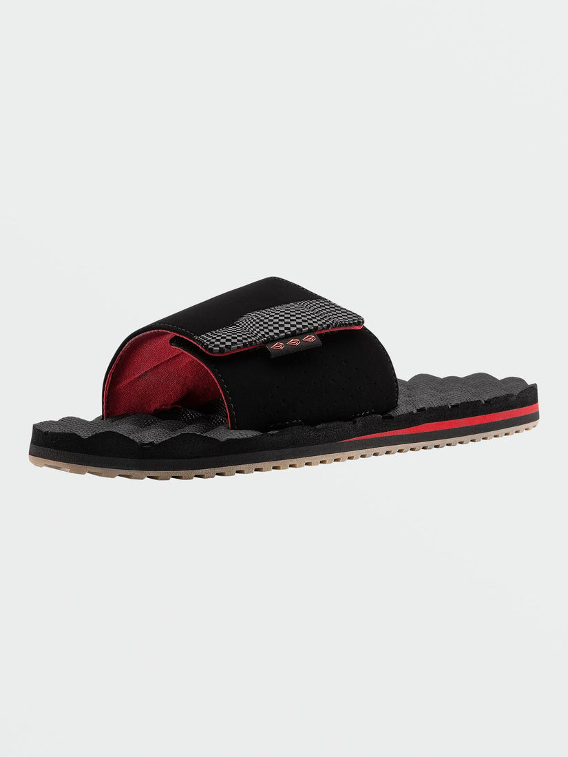 Sandalias Recliner Slide RIBBON RED Hombre Volcom España
