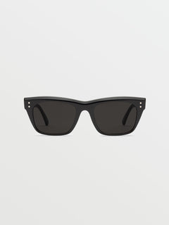 Stoneview Gloss Black Sunglasses (Gray Lens) - BLACK (VE04400201_BLK) [B]