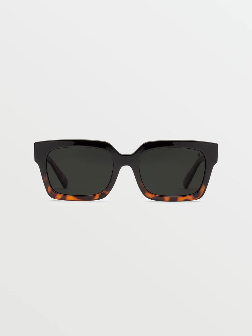 Domeinator Gloss Darkside Sunglasses (Gray Polar Lens) - DEAD ROSE (VE04600902_DRS) [B]