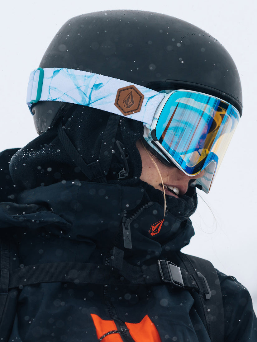 Odyssey White Ice Goggle (+ Bonus Lens Dark - Grey) - ICE CHROME (VG0423516_ICCH) [101]