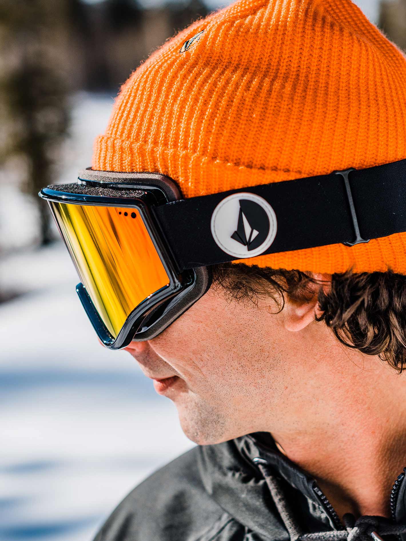 Gafas Yae Gloss Black - Red Chrome | Volcom España