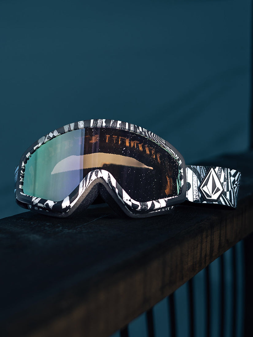 Gafas Attunga Op Art (lente bonus amarillo) - PURPLE CHROME