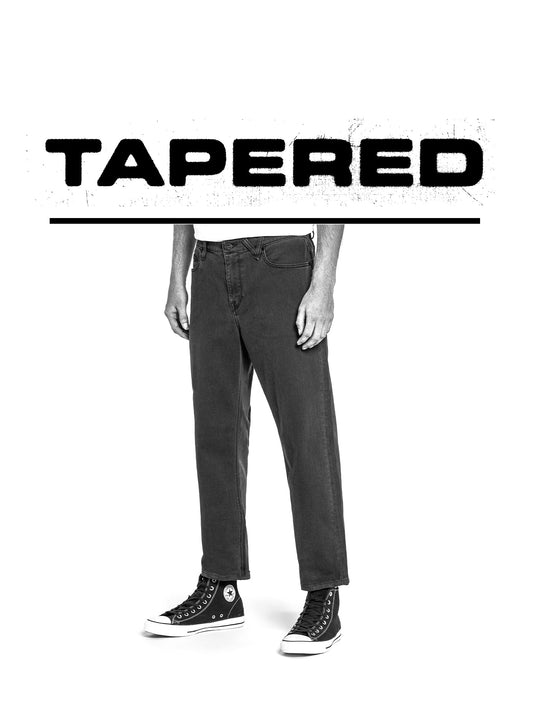 Vaquero cónico Modown Tapered - INK BLACK